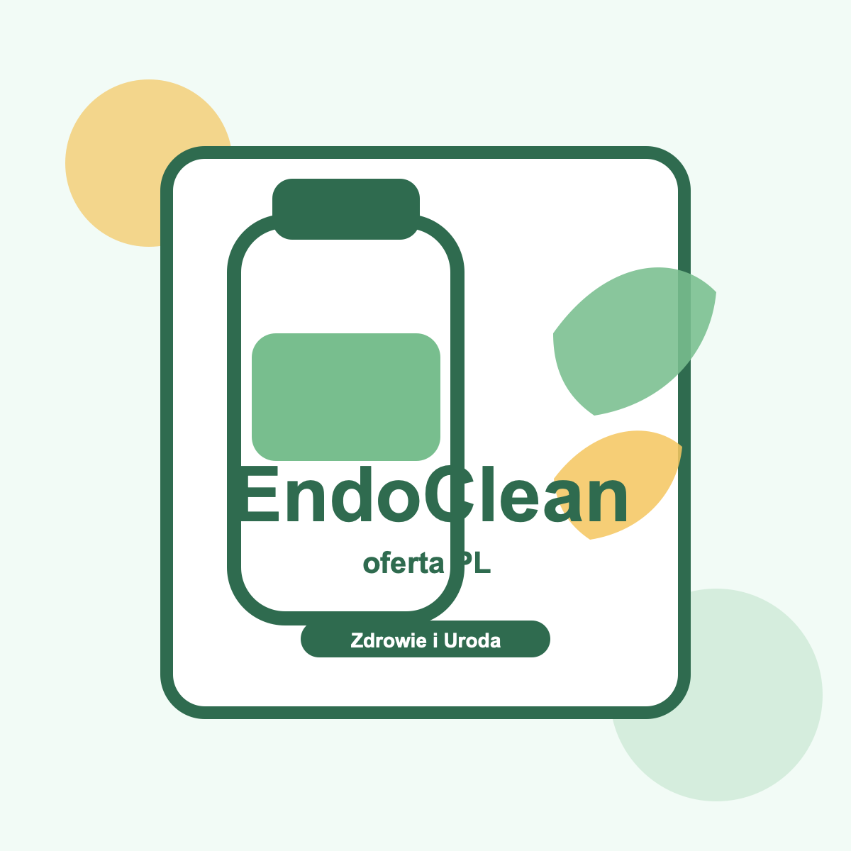 EndoClean - redakcyjna grafika oferty